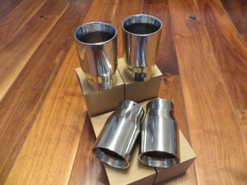 E46 M3 Euro Style 3" Stainless Steel Exhaust Tips OEM++, US $, image 4
