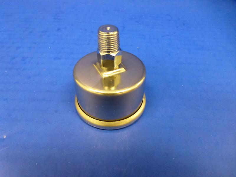 Marshall Gauge 0-30 psi Fuel Pressure Oil Pressure Black 1.5