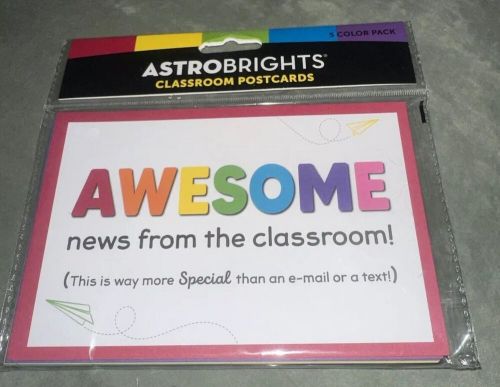 Astrobrights® Parent Postcards, Pre-K to Grade 5, 4" x 6", Multicolor, Pack of30, US $11.50, image 2