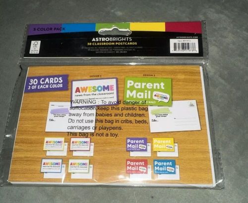 Astrobrights® Parent Postcards, Pre-K to Grade 5, 4" x 6", Multicolor, Pack of30, US $11.50, image 4