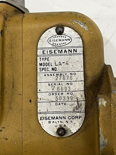 Eisemann Model LA-4 Aircraft Magneto, US $110.00, image 3