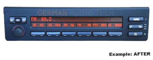 BMW MULTI INFORMATION RADIO STEREO DISPLAY MID REPAIR SERVICE E39 530 540 E53 X5, US $129.95, image 2