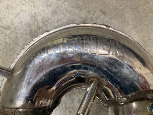 kawasaki js440 js550 550sx mariner head pipe and coupler, US $60.00, image 5