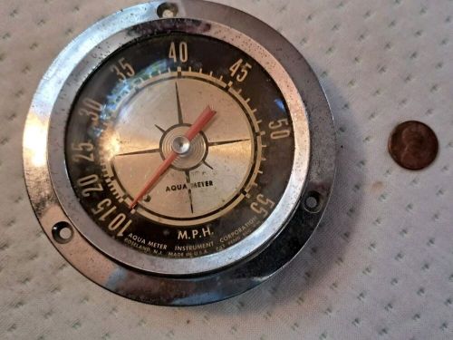 Vintage aqua meter boat Rare speedometer 55 mph, US $49.00, image 2