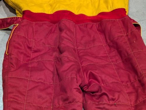 Simpson Red & Yellow Racing Suit "Jeff Underwood" Goodys Dash Series (184), US $129.99, image 6
