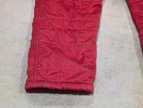 Simpson Red & Yellow Racing Suit "Jeff Underwood" Goodys Dash Series (184), US $129.99, image 8