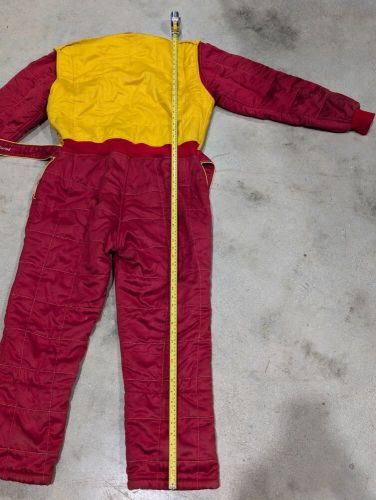 Simpson Red & Yellow Racing Suit "Jeff Underwood" Goodys Dash Series (184), US $129.99, image 11
