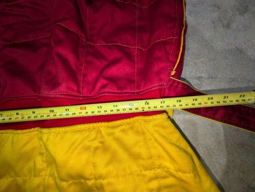 Simpson Red & Yellow Racing Suit "Jeff Underwood" Goodys Dash Series (184), US $129.99, image 15