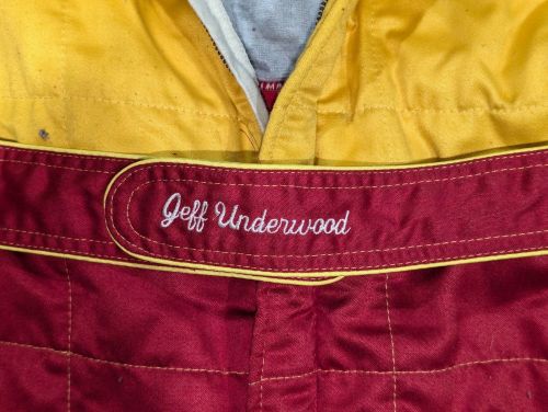 Simpson Red & Yellow Racing Suit "Jeff Underwood" Goodys Dash Series (184), US $129.99, image 23