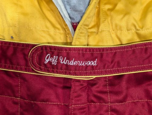 Simpson Red & Yellow Racing Suit "Jeff Underwood" Goodys Dash Series (184), US $129.99, image 25