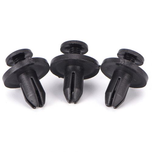 50pcs 6 mm Auto Car Bumper Fender Retainer Push Black Plastic Clips Fasten~NA Sp, C $3.37, image 7