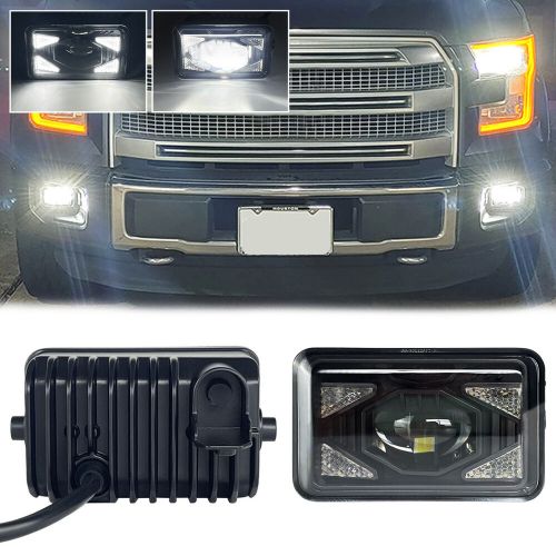 Pair 6000K Rectangular LED Fog Lights Assembly For Ford F150 2015 - 2019 2020, US $108.56, image 9