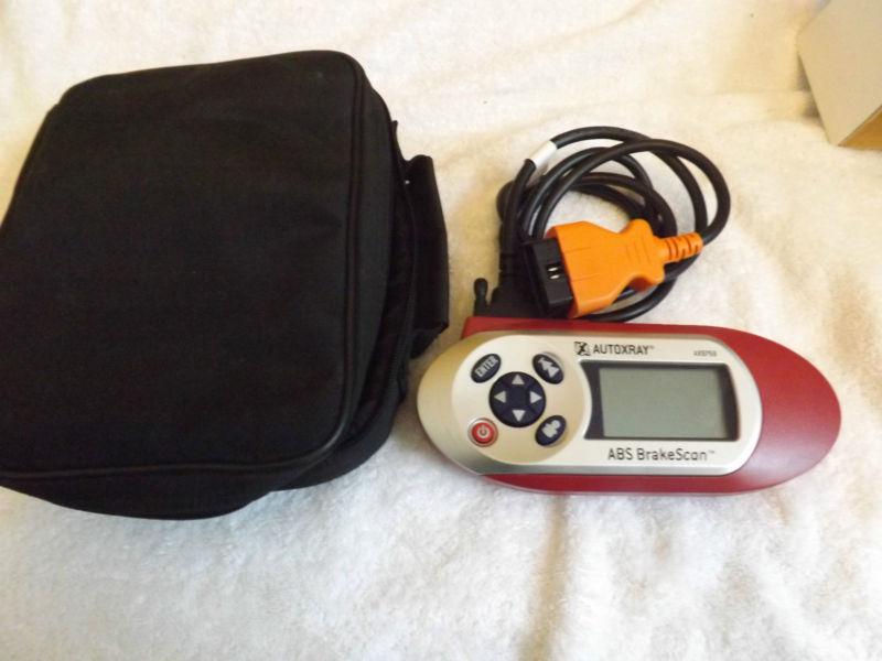 Autoxray abs brakescan machine w case used ax9769
