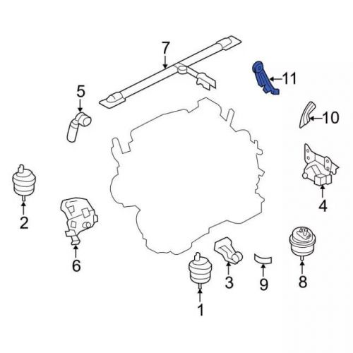 Genuine Ford Bracket 5F9Z-6F055-CB, US $108.80, image 3