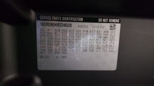 14-19 GM Truck Silverado DOUBLE CAB RH Passenger Overhead Roof/Curtain Air Bag, US $224.00, image 6