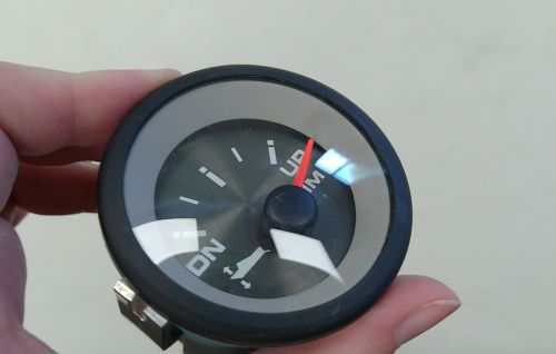 TELEFLEX TRIM GAUGE 2" 70154F BLACK MARINE BOAT, US $24.95, image 14