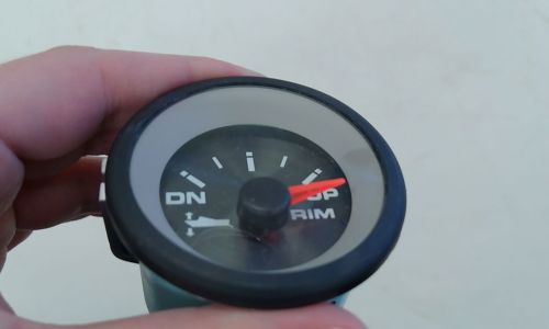 TELEFLEX TRIM GAUGE 2" 70154F BLACK MARINE BOAT, US $24.95, image 15