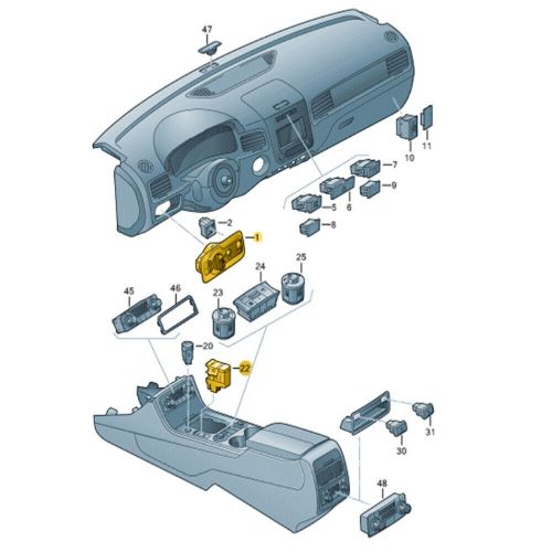Sale Parking Brake P Button Switch 7P1927225A for VW Touareg 2011-2014, US $108.82, image 3