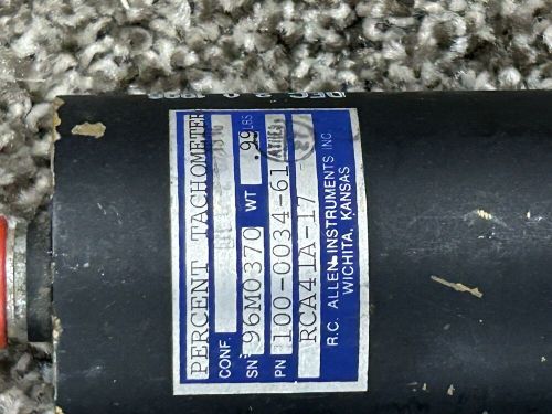 RC Allen PERCENT TACHOMETER P# 100-0034-61, US $500.00, image 4