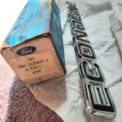 NOS 75-79 Ford Econoline Van Camper Nameplate Emblem Fender Badge D5UZ-1125622-E, US $40.00, image 4