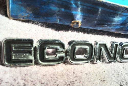 NOS 75-79 Ford Econoline Van Camper Nameplate Emblem Fender Badge D5UZ-1125622-E, US $40.00, image 6