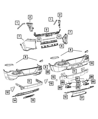 Genuine Mopar Tailpipe Exhaust Tip Right 68236949AA, US $438.33, image 8