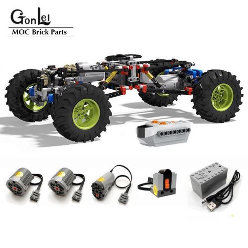 New Technical 4wd Off-road Front Suspension System Moc Parts Kit RC Bricks, US $65.99, image 9