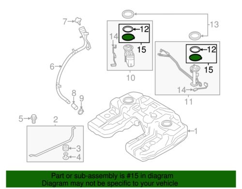Genuine BMW Repair Kit 16-11-7-211-570, US $48.26, image 3