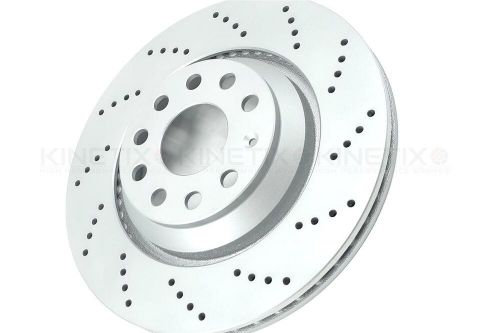 FOR VW TIGUAN R 2.0 R DRILLED FRONT REAR BRAKE DISCS PADS SENSOR 357mm 310mm, US $, image 10