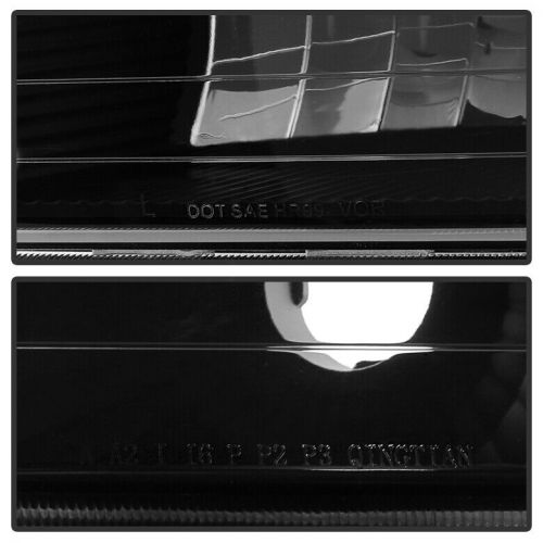 1999-2002 Chevy Silverado 00-06 Suburban Tahoe Black Smoke Headlights+Fog Lamps, US $115.99, image 3