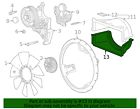 Genuine gm engine coolant fan lower shroud 84082828