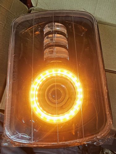 5x7 7x6 H6054 Led Headlights with Halo DRL Amber Turn Signal, US $40.00, image 3