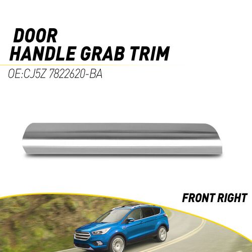 Silver Inner Armrest Pull Handle Grab Trim Molding Fit ford Escape 13-19 EOU M, US $12.99, image 2