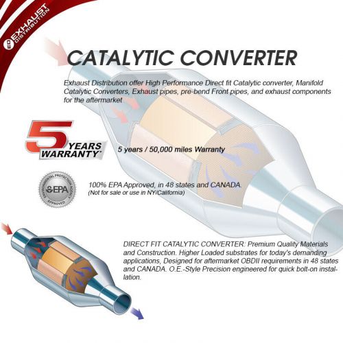 PONTIAC Aztek 3.4L 2001-2005 Flex pipe Catalytic Converter (FWD), US $179.95, image 2