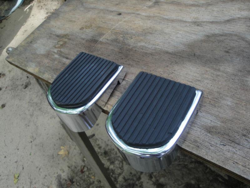 1960 Nomad Kingswood Brookwood Parkwood station wagon rear bumper chrome steps, US $279.99, image 3