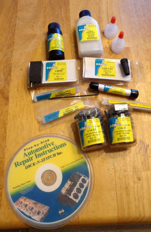 LOCK-N- STITCH Crack Repair Kit LMK-C153 CUMMINS 5.9 DIESEL, 5.3 SERIES, US $500.00, image 2