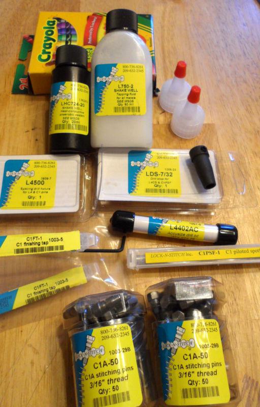 LOCK-N- STITCH Crack Repair Kit LMK-C153 CUMMINS 5.9 DIESEL, 5.3 SERIES, US $500.00, image 3