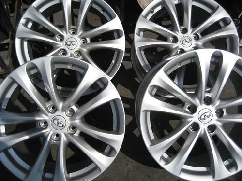 18" infiniti fx35 fx45 2009 2010 2011 2012 oem rims wheels set