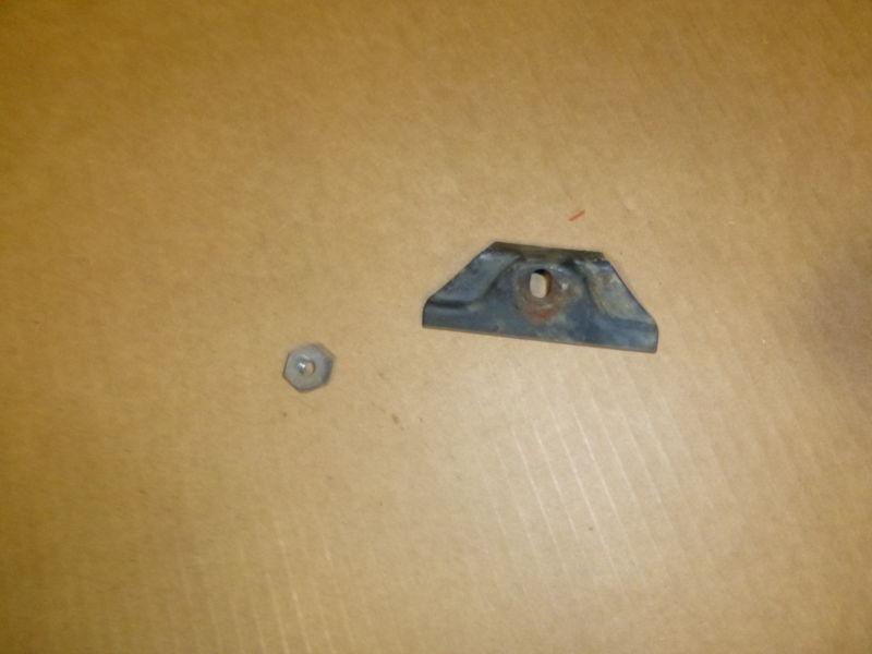 Sell PORSCHE 924 944 951 TURBO 968 BATTERY TIE DOWN BRACKET and NUT in Pacoima, California, US