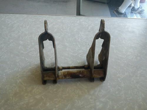 VOLVO PENTA STAINLESS STEEL TILT TRIM HYDRAULIC CYLINDER ANCHORAGE BRACKET, US $65.00, image 3