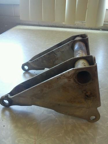 VOLVO PENTA STAINLESS STEEL TILT TRIM HYDRAULIC CYLINDER ANCHORAGE BRACKET, US $65.00, image 4