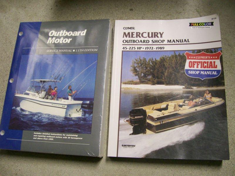 Mercury outboard repair manual clymer 3.9-135 hp 1964-1971