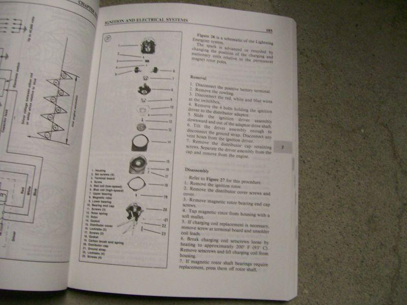 Mercury Outboard Repair Manual Clymer 3.9-135 HP 1964-1971, US $15.00, image 2