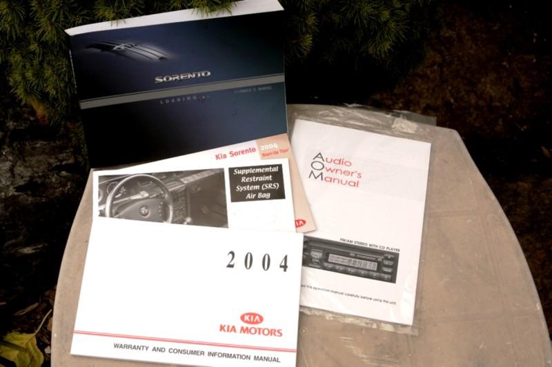 2004 kia sorento owners manual