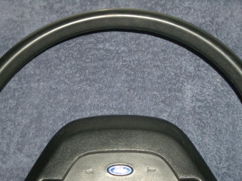 Early Ford Ranger & Bronco 2 Black Steering Wheel and Horn Pad w/ Cruise Control, US $120.00, image 5