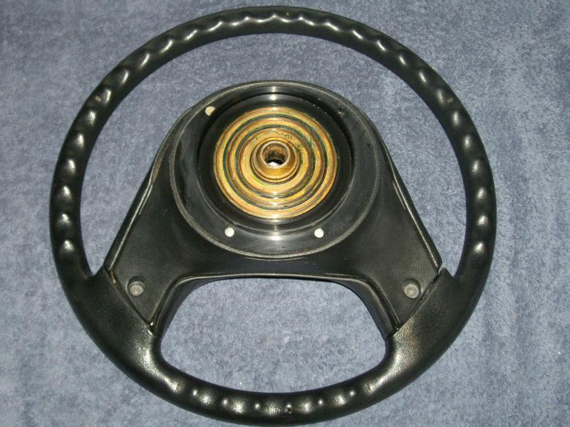 Early Ford Ranger & Bronco 2 Black Steering Wheel and Horn Pad w/ Cruise Control, US $120.00, image 6
