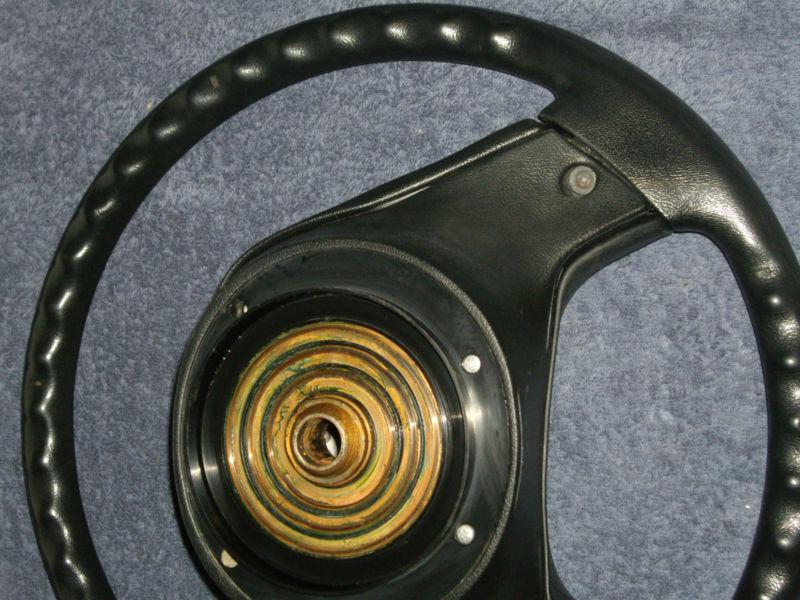 Early Ford Ranger & Bronco 2 Black Steering Wheel and Horn Pad w/ Cruise Control, US $120.00, image 8