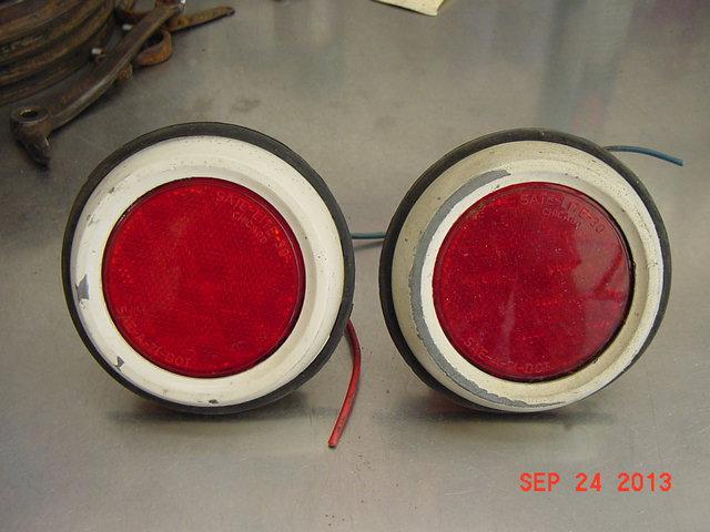 Vintage guide taillights pickup trailer 