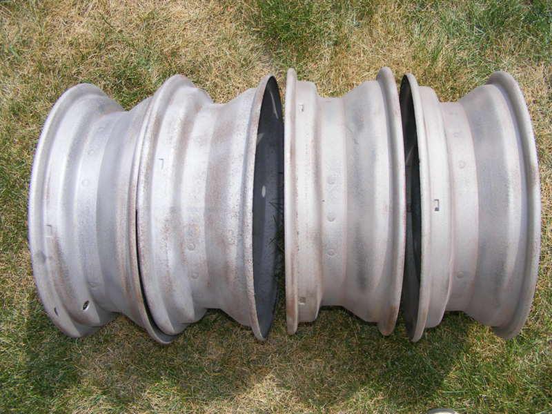 1957 CHEVROLET STEEL WHEELS (SET OF 4) GOOD CONDITION - BLASTED, US $249.99, image 7