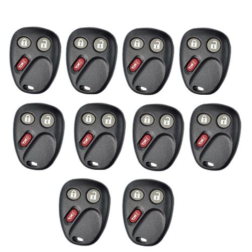 10pcs new remote keyless  key shell cover fit for buick cadillac chevrolet gmc